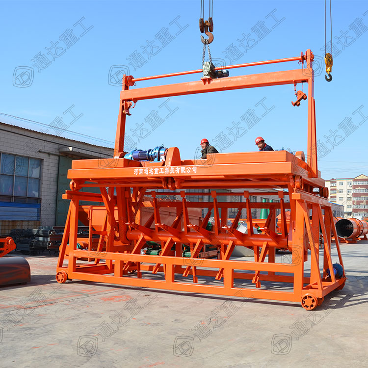 液壓槽式翻拋機組成結構及工作原理、特點優勢